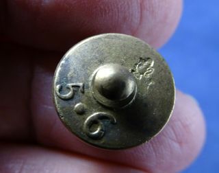 Hard To Find Antique Knobbed Coin Weight For 1 Guinea Gold Coins Marked 5dwt 6gr