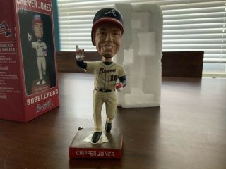 2012 Chipper Jones Atlanta Braves Bobblehead Sga Nib Hof