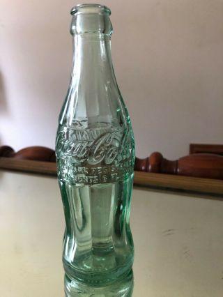 Vintage Coca Cola Bottle Nashville Tn 1955 No Cracks Or Chips
