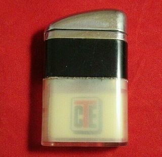 Vintage Ritepoint Advertising Lighter - TCE with International TD 24 Bulldozer 3