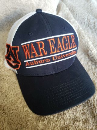 The Game Vintage Auburn University Tigers " War Eagle " Snap Back Baseball Cap