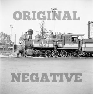 Orig 1956 Negative - Knotts Berry Farm Rio Grande Southern California Railroad B