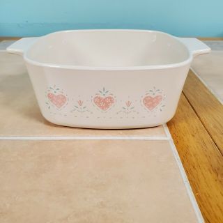 Vintage Corning Ware 1.  5 Liter Casserole Dish A - 1 1/2 - B Forever Yours.