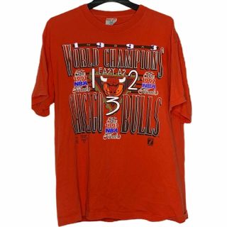 Vintage M Jordan 1993 3 - Peat Nba World Champion Chicago Bulls T - Shirt