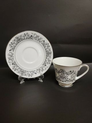 Vintage Noritake Geneva Tea Cup And Saucer