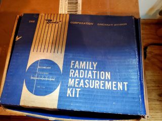 Vintage Bendix Family Radiation Measurement Kit Atomic / Cold War Era