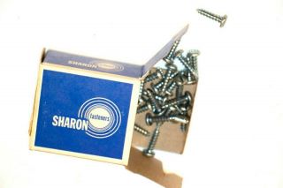 Vintage Sheet Metal Fastener Screws Sharon Old Stock 3/4x10