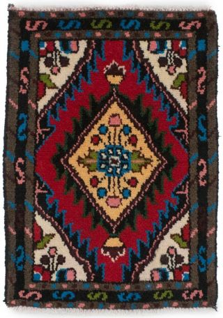 Small Entryway Handmade Red Tiny 1x2 Tribal Design Oriental Rug Kitchen Carpet
