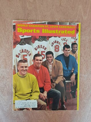 Sports Illustrated World Champion St.  Louis Cardinals 1968