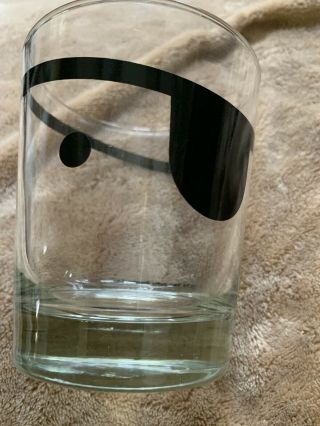 Vintage 1974 Jolly Roger Inc Glass Cup Pirate - Jolly Roger Flag