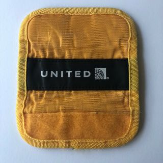 United Airlines Ual Gs 1k Yellow Luggage Handle Wrap