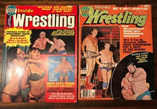 1975 1976 Inside Wrestling August Dory Funk Jr Terry Mil Mascaras Jay Strongbow