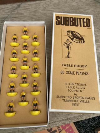 Vintage Subbuteo Hw Rugby Team R1 - Australia / Bramley (in Numbered Box)