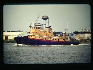 Slide Tugboat Providence At Savannah,  Ga 5 - 19 - 1994