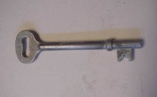 Vintage J.  L.  H.  Co.  3 - 5/8 " Railroad Caboose Skeleton Key