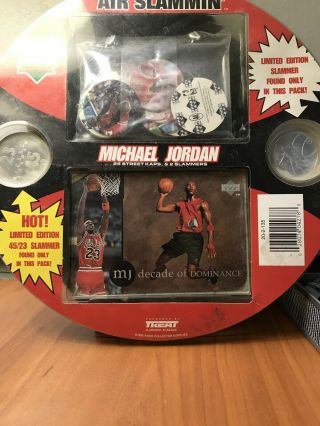 Michael Jordan 1995 Upper Deck Pog Set Air Slammin Rare Air Cards Plastic