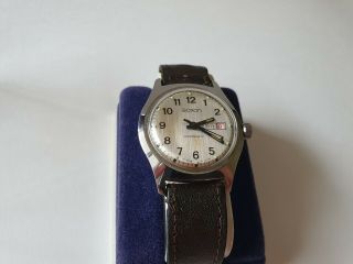 Vintage Saxon Gents Watch,  Made In Gdr Former East Germany,  Electronically Timed.