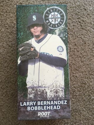 2011 Seattle Mariners Felix Hernandez / Larry Bernandez Bobblehead Sga Baseball