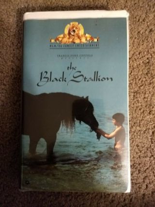 The Black Stallion 1979 Vintage 1994 Vhs Cassette Francis Ford Coppola Clamshell