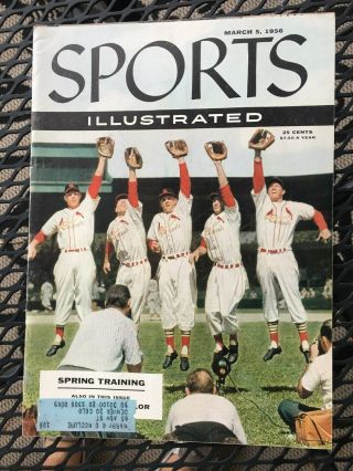 Vintage Sports Illustrated March 5,  1956 " Spring Training "