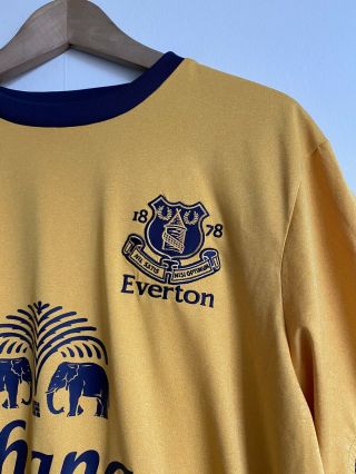 Everton Football Shirt 2011/12 L Away Chang Le Coq Sportif Vintage 2
