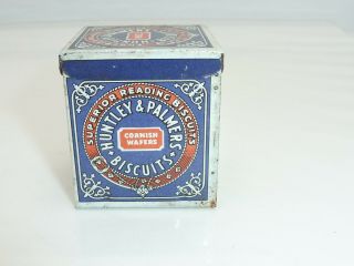 Vintage Huntley & Palmers Biscuit Tin Advertising Sample miniature Toy c1920 ' s 2