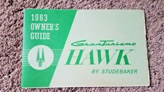 1963 Studebaker Granturismo Hawk Owner 