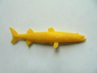 Vintage Mpc Nabisco Cereal Premium Toy Yellow Barracuda Creature Of The Sea
