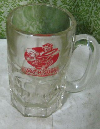 800g - 1 Vintage Dog N Suds Root Beer Mug Stein 6 Inches Tall