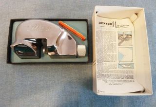 Vintage Dexter Picture Mat Cutter R Harrington Cutlery W/original Box