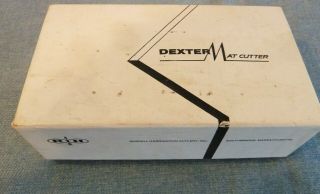 Vintage Dexter Picture Mat Cutter R Harrington Cutlery W/Original Box 3