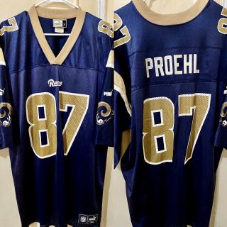 Ricky Proehl Vintage Los Angeles Rams Puma Nfl Jersey 87 Mens Xxl
