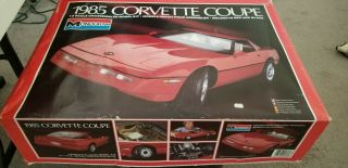 Monogram 1985 C4 Corvette 1:8 Scale Model Kit