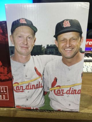 St.  Louis Cardinals Stan Musial/red Schoendienst Double Bobblehead Sga 9/14/19