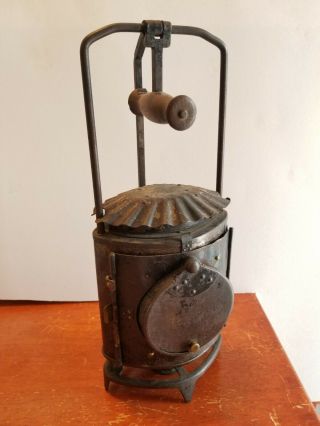 Ww2 Imperial Japanese Army Signal Lamp Trench Lantern Antique Candle