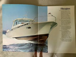 1967 Chris Craft Commander Sales Brochure Full Color VG 2