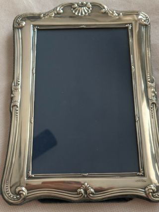 Vintage W.  S.  P Silver Plated Sheffield England Photo Frame Size20 (14.  5) X14 (9.  5) Cm