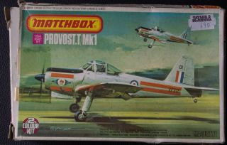 Vintage Window Box Matchbox Pk - 30 1:72 Scale Provost T Mk 1 Plastic Model Kit
