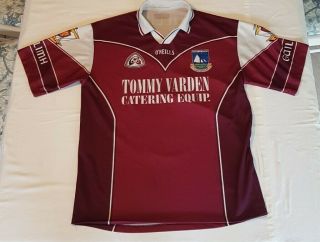 Official Galway Gaa Gaelic Football Shirt Jersey Large Man Vintage Retro