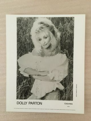 Dolly Parton 1991 Vintage Press Publicity Headshot Photo
