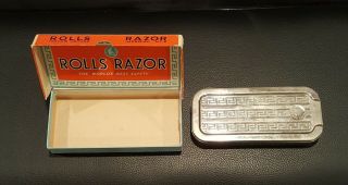 Vintage Rolls Razor Imperial No.  2 Made In London England Read Ad