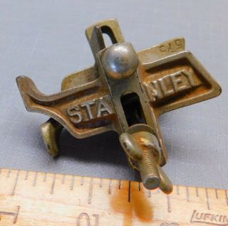 Stanley Rule & Level Co.  49 Adjustable Bit Gauge Vintage Brace / Drill Tool