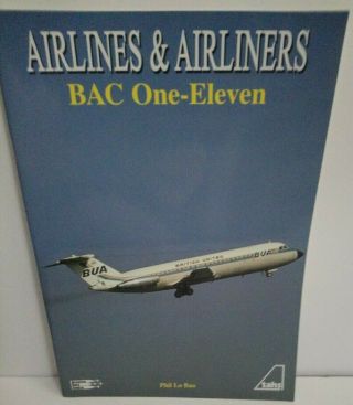 Airlines And Airliners Bac One Eleven Large Paperback Book