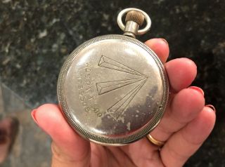 Antique Military D F & C Pocket Watch - Crows Foot