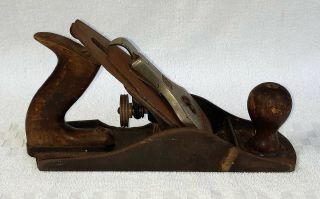Vintage Record Woodworking Plane No 04 1/2 Ss England C1931 - 65