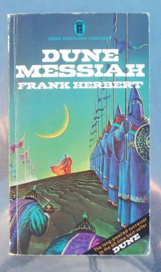 Frank Herbert Dune Messiah English Library 1st Printing 1972 Vintage Vgc Pb