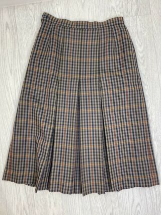 Vintage Laird Portch Of Scotland Pure Wool Tweed Skirt - Waist 30” Uk 12