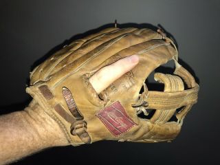 Vintage Rawlings Baseball Glove Endorser By Mickey Mantle Model MMF 3