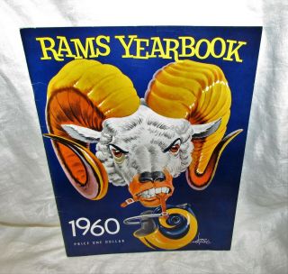1960 Nfl Los Angeles Rams Yearbook