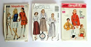 Vintage Sewing Patterns Mccall 
